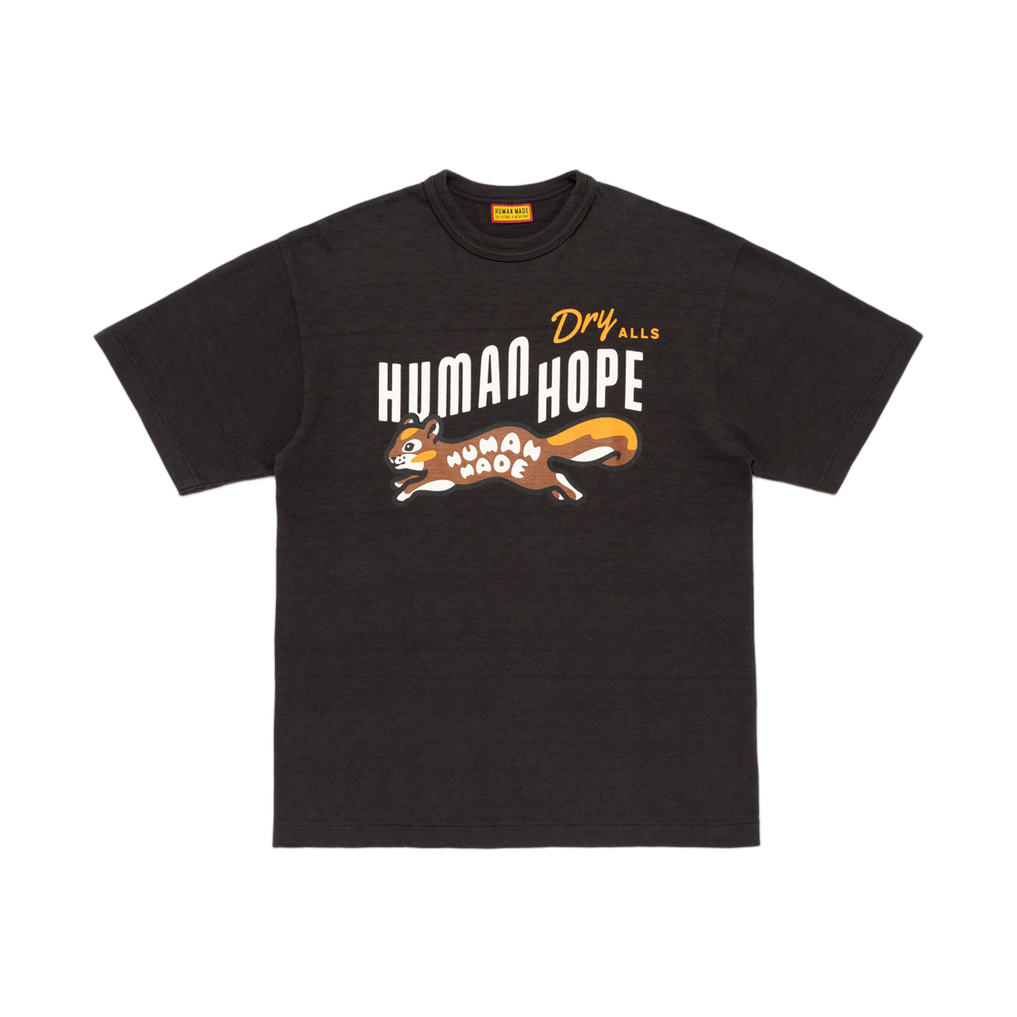 XX31TE001 Human Made Human Hope Graphic T-Shirt Black