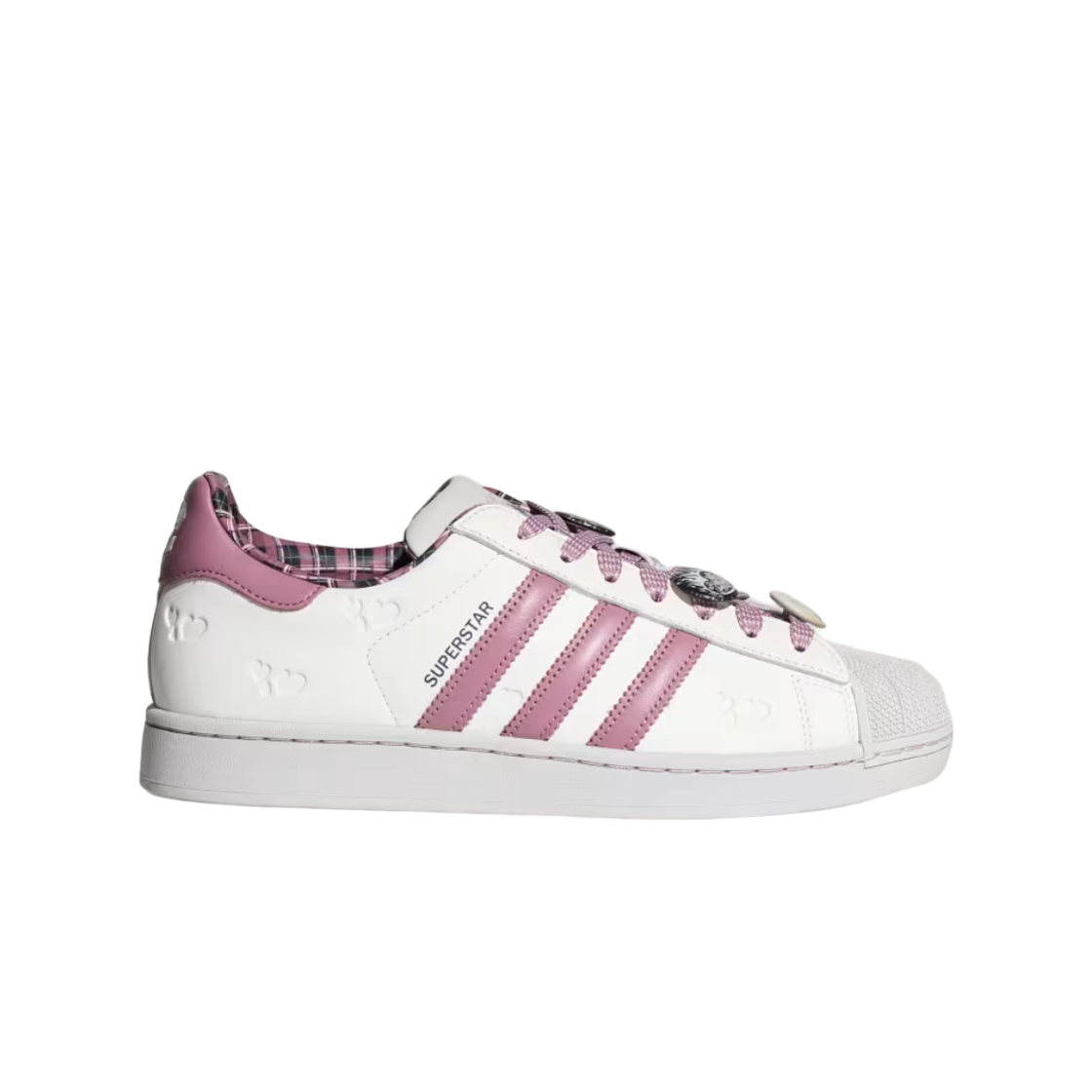 KZ7157 Adidas Superstar II Core White Magic Mauve