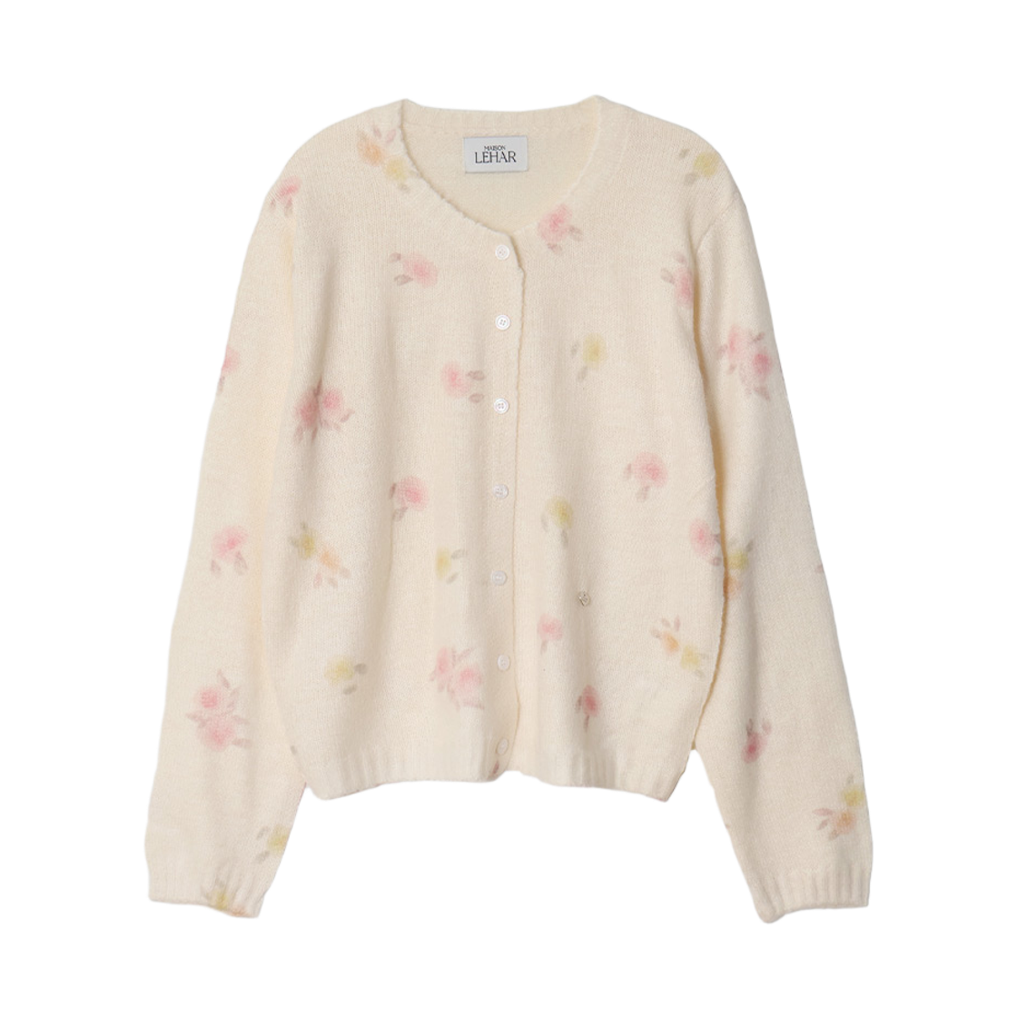 메종르하르 딜라일라 플라워 니트 가디건 3color(maisonlehar Delilah Flower Knit Cardigan 3color) - 2