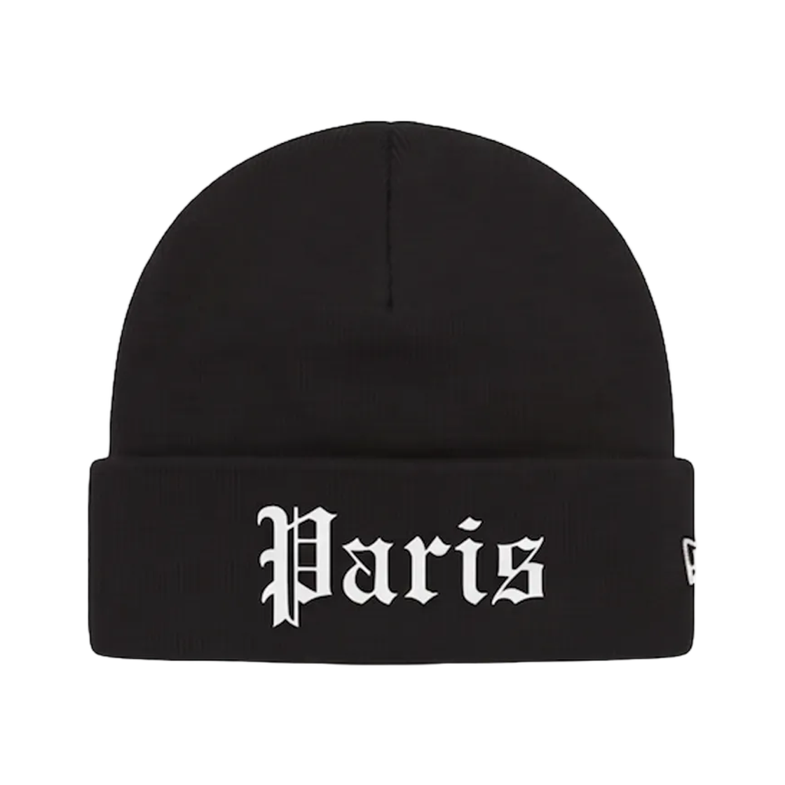 - Supreme New Era Shop Beanie Paris Black - Offline Store Exclusive