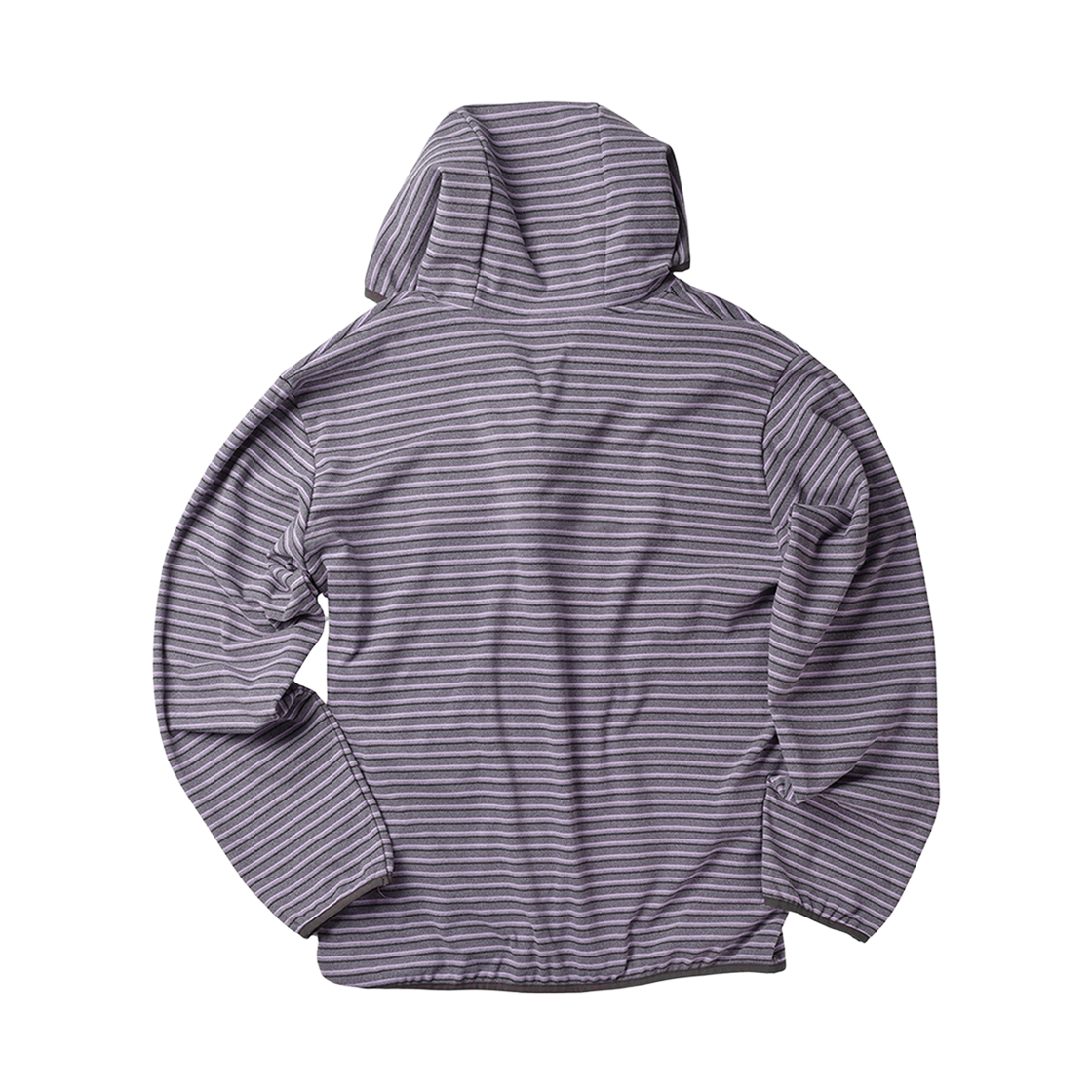 노디 멀티 스트라이프 플리스 후디 퍼플(NODI Multi Stripe Fleece Hoodie Purple) - 2