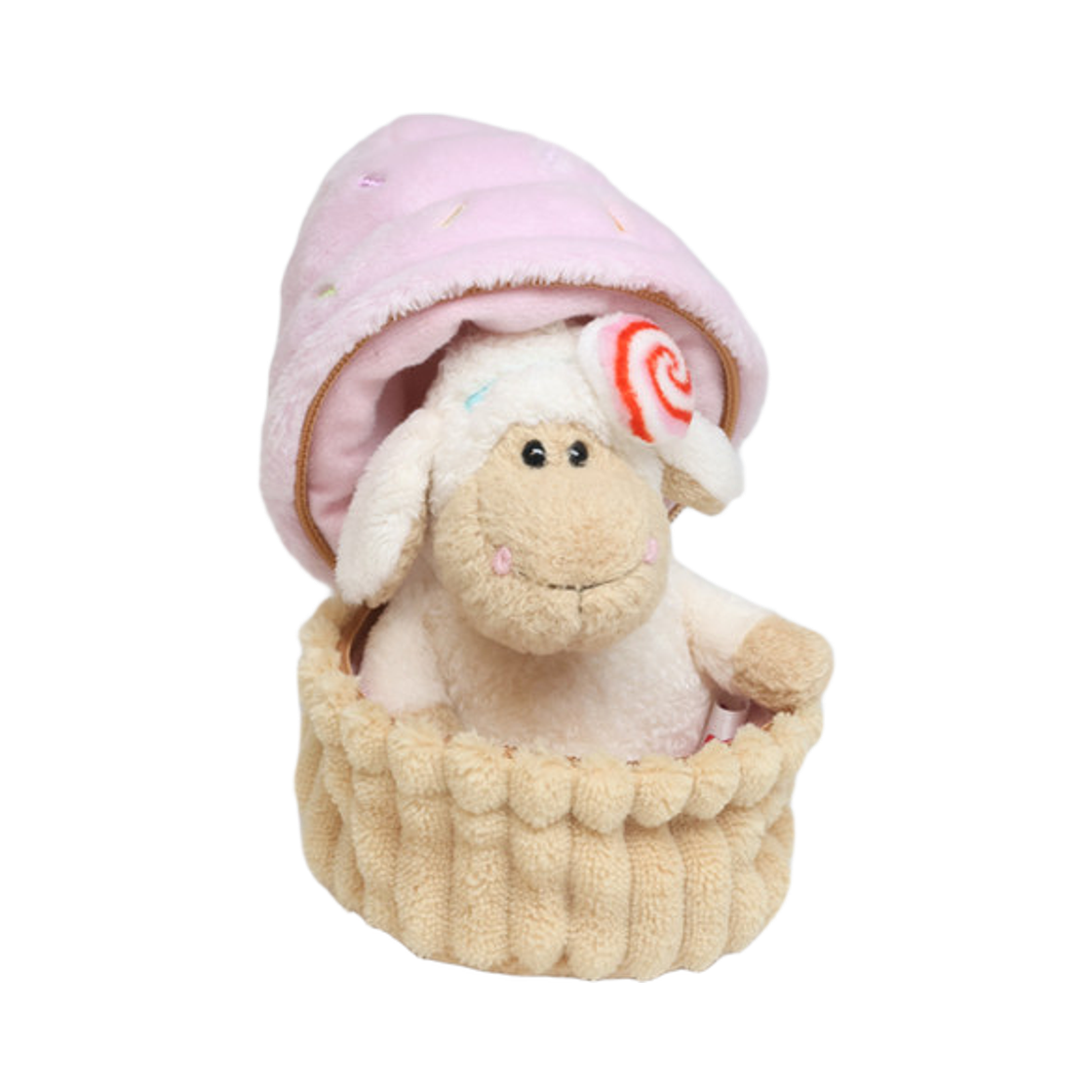 니키 졸리 캔디 컵케이크 키링(NICI Jolly Candy Cupcake shaped  in display) - 2