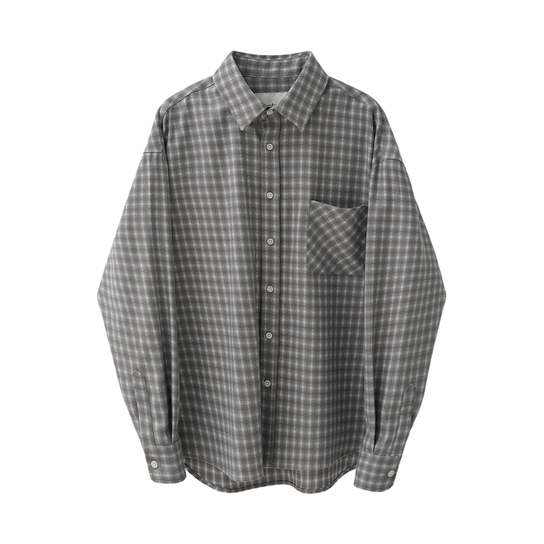 어반드레스 힐 체크 셔츠 그레이(AVANDRESS Hill Check Shirt GREY)