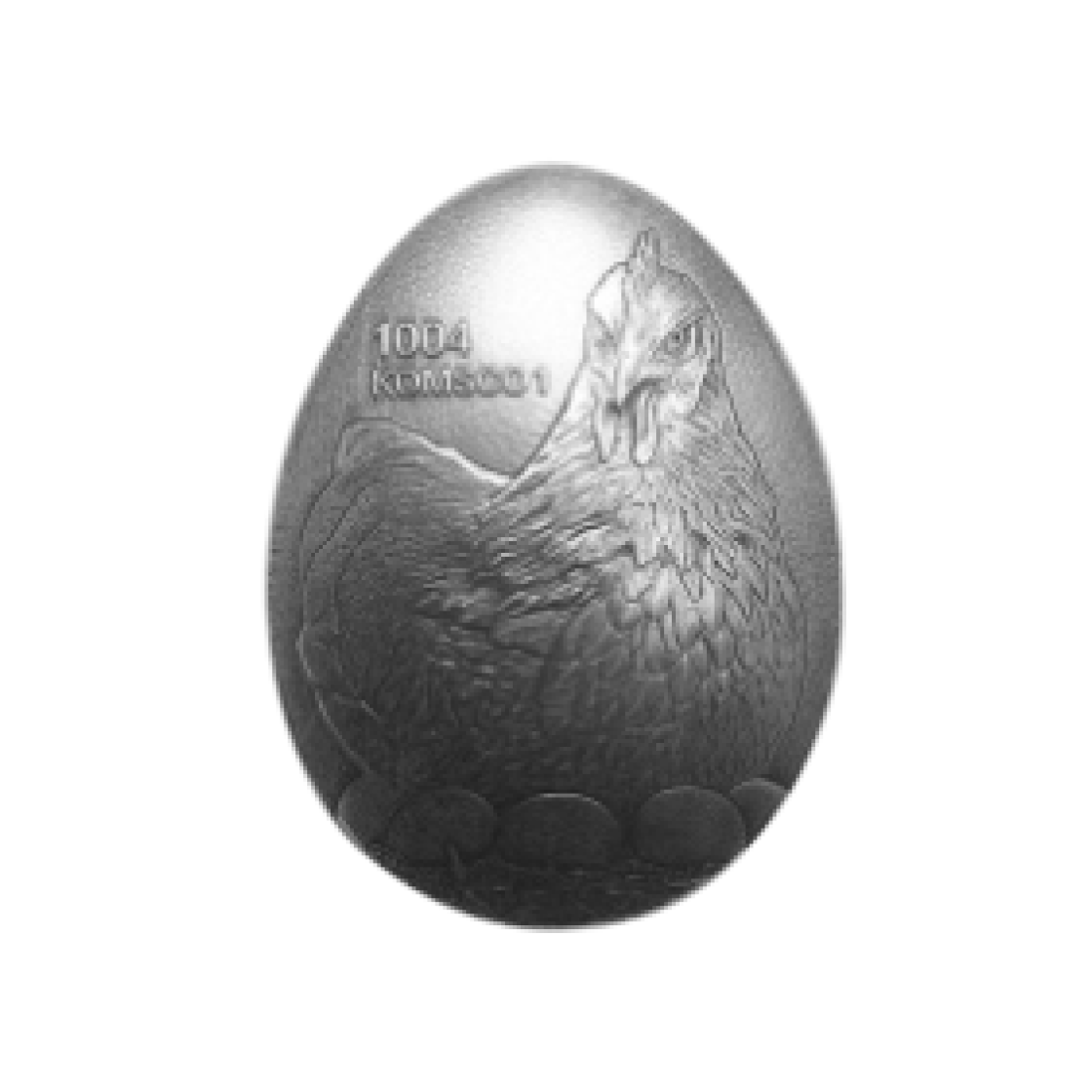 은 한국조폐공사 생동하는 닭 은 메달 80g(Silver KOMSCO Lively Chicken Silver Medal 80g)