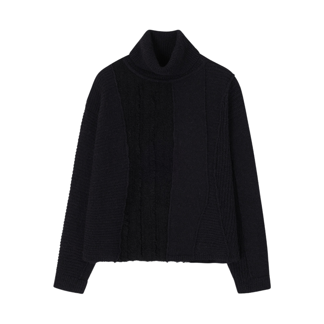 SI5KT711BK SONGZIO COLLECTION Cascade Turtle Neck Knit Black