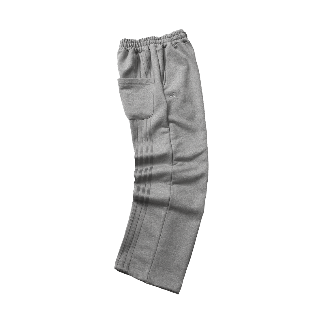 비피투디스오더 백 스트라이프 스웻 팬츠 멜란지 그레이(BP2DISORDER Back Stripe Sweat Pants Melange Gray) - 3