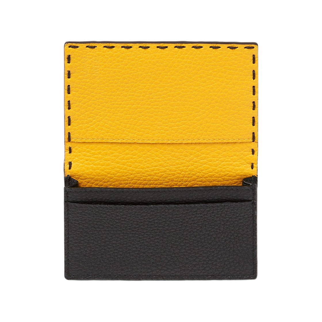 펜디 셀러리아펜디 카드 월렛 블랙 선플라워(Fendi Celeria Card Wallet Black Sunflower) - 2