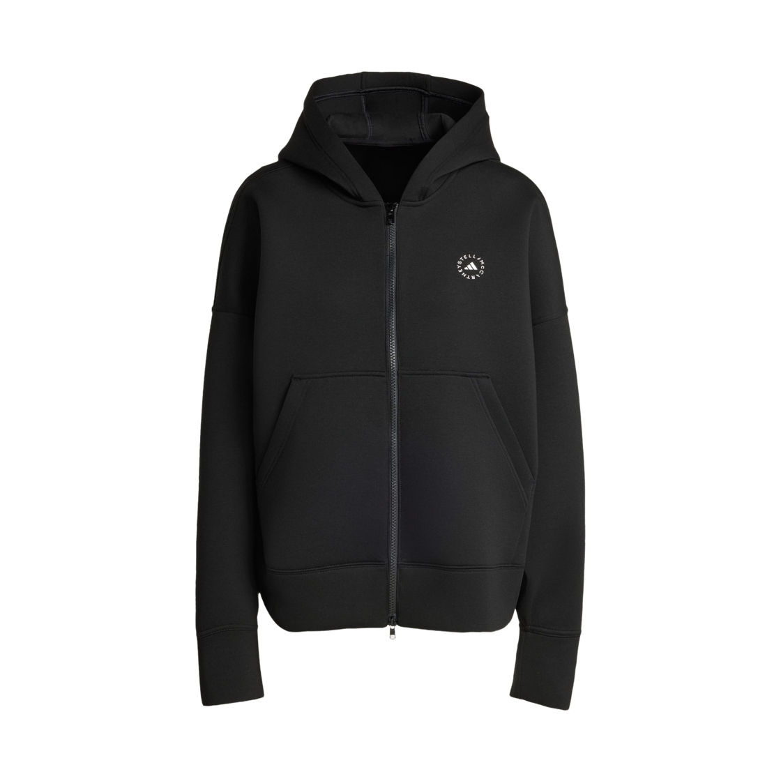 JV7036 (W) Adidas x Stella McCartney Scuba Hoodie Black - KR Sizing