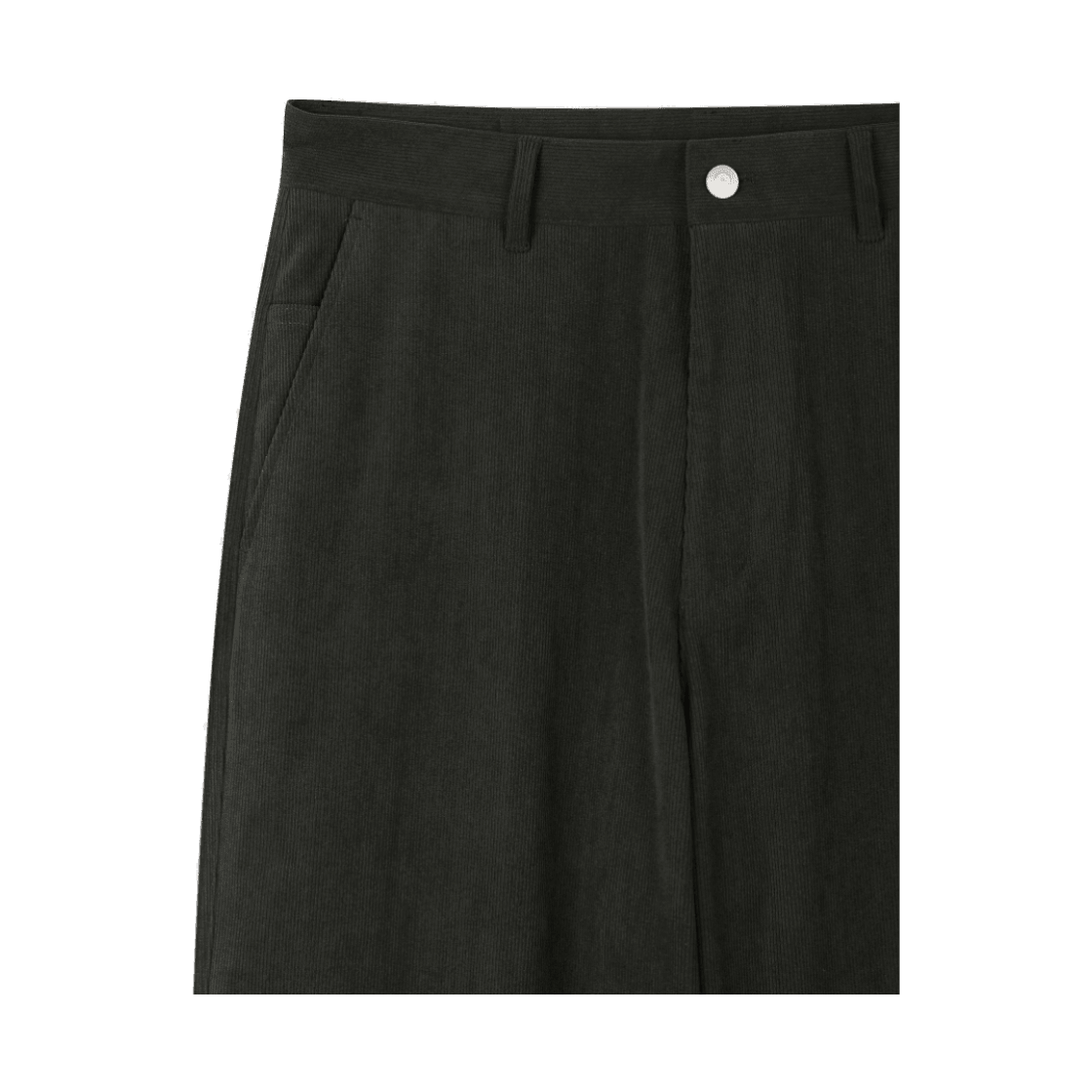24/7시리즈 코듀로이 와이드 팬츠 차콜(24/7series Corduroy Wide Pants Charcoal) - 4