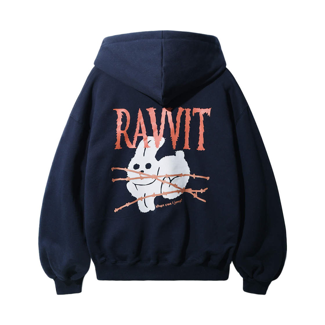 HSHD3534_navy_29 TWN Ravvit Hoodie Navy HSHD3534