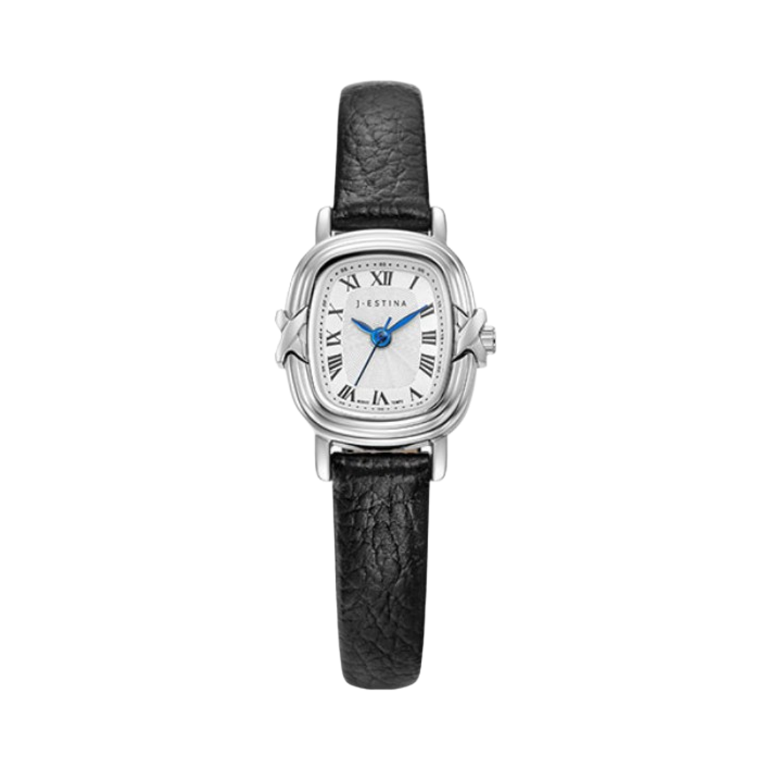 JWT2LE6BS601WHBK0 Jestina Nuovo Tempo Xoxo 가죽시계 - 화이트 (Jwt2Le6Bs601Whbk0)