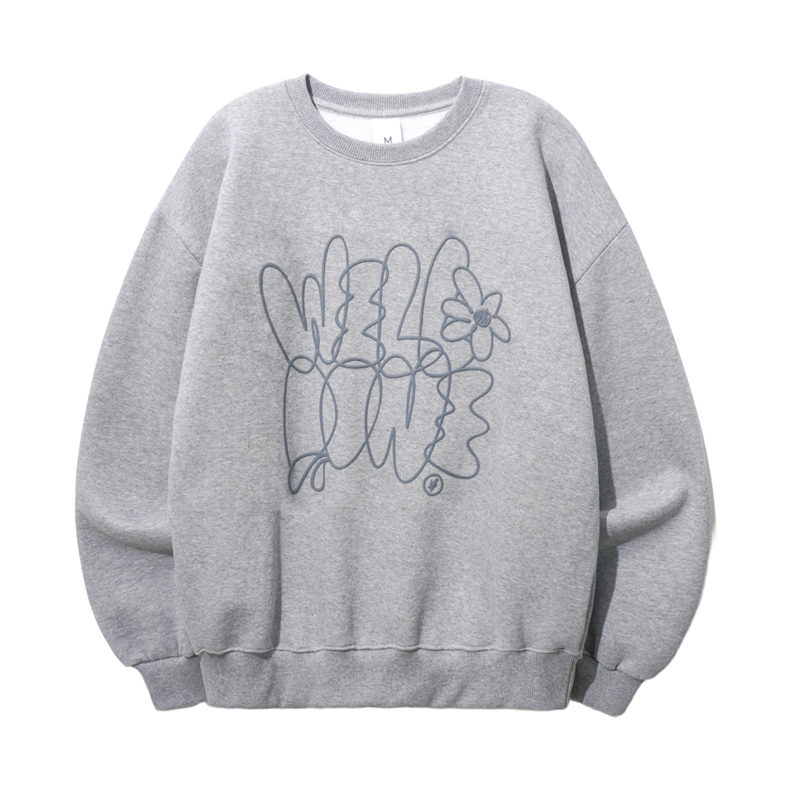 STMT3466_gray_29 TWN Welldone Sweat Shirts Gray STMT3466