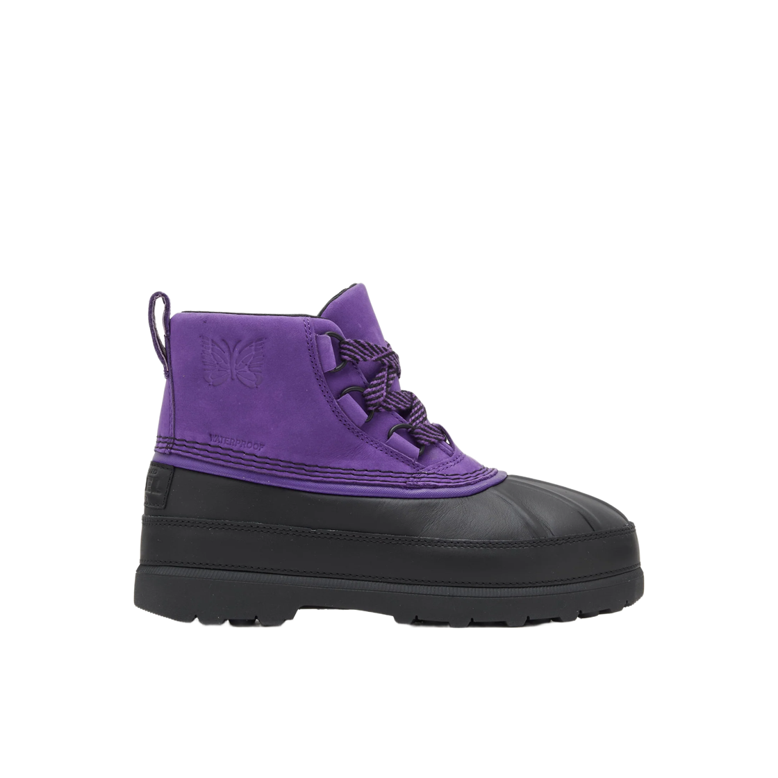 소렐 x 니들스 앰블러 츄카 워터프루프 부츠 블랙 퍼플(Sorel x Needles Ambler Chukka Waterproof Boots Black Purple)