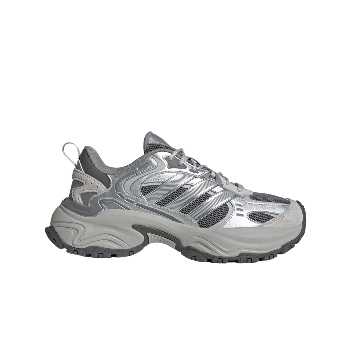 KK3778 Adidas Shadow Fever Silver Metallic Grey Two