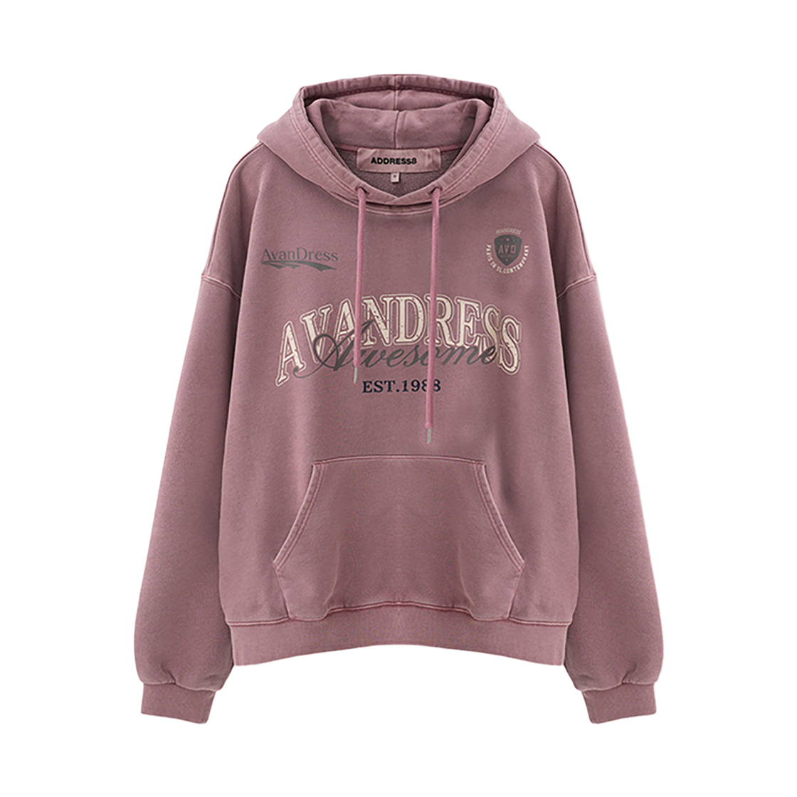 어반드레스 로그 후드 피그먼트 핑크(AVANDRESS Rogue Hoody PIGMENT PINK)