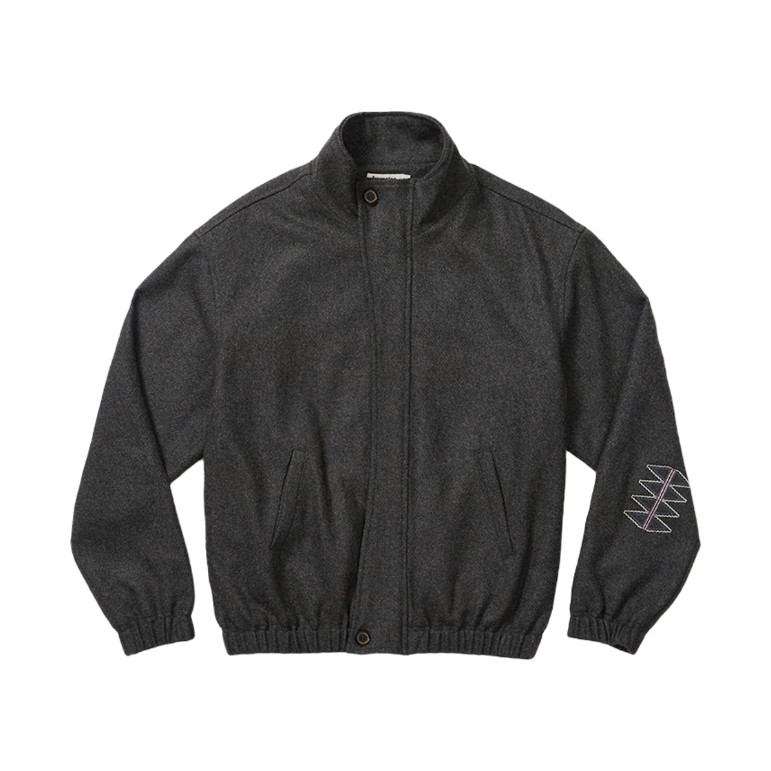 카락터 마체테 울 블루종 챠콜(Karactor Machete Wool Blouson Charcoal) - 1