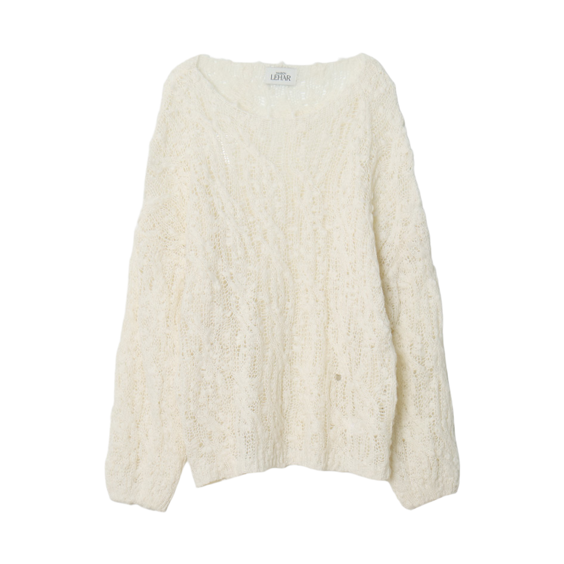 메종르하르 페이즈 부클 니트 2color(maisonlehar Phase Boucle Knit 2color) - 2