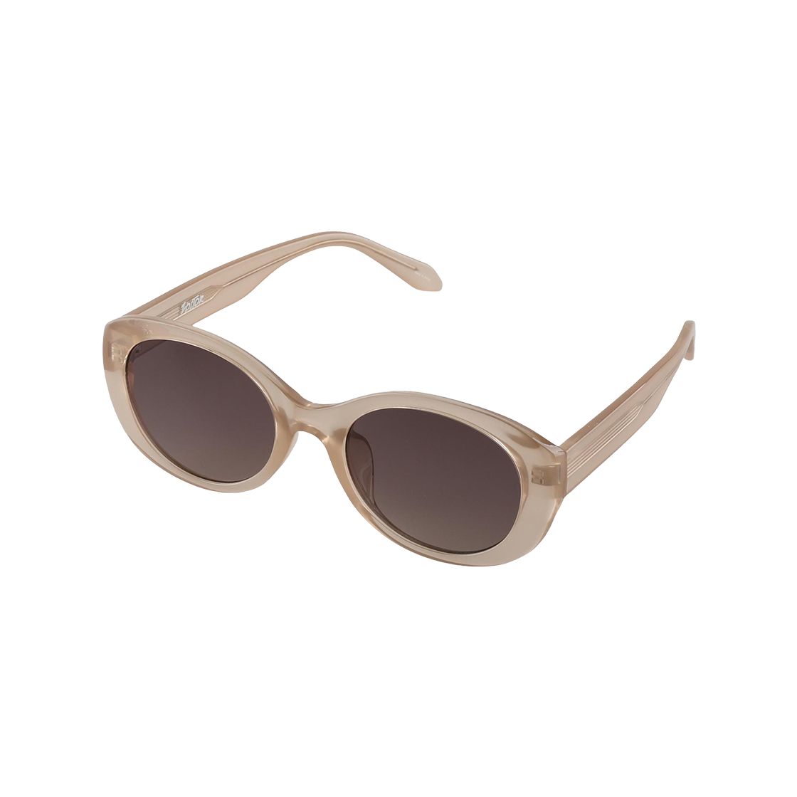 투디터 OPE 남자 여자 패션 라운드 볼드 자외선차단 선글라스 C2 베이지(2DITOR OPE Men’s and Women’s Fashion Round Bold UV Protection Sunglasses C2 BEIGE) - 1