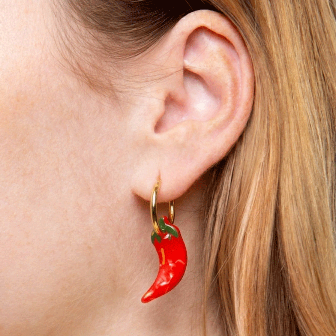 잇마이삭스 Chilli 칠리 귀걸이(Eat My Socks Chilli Earring) - 3