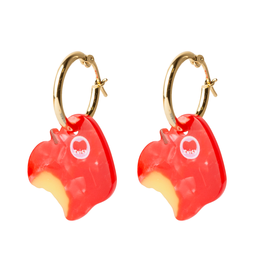 Apple Earring Eat My Socks Apple Earring