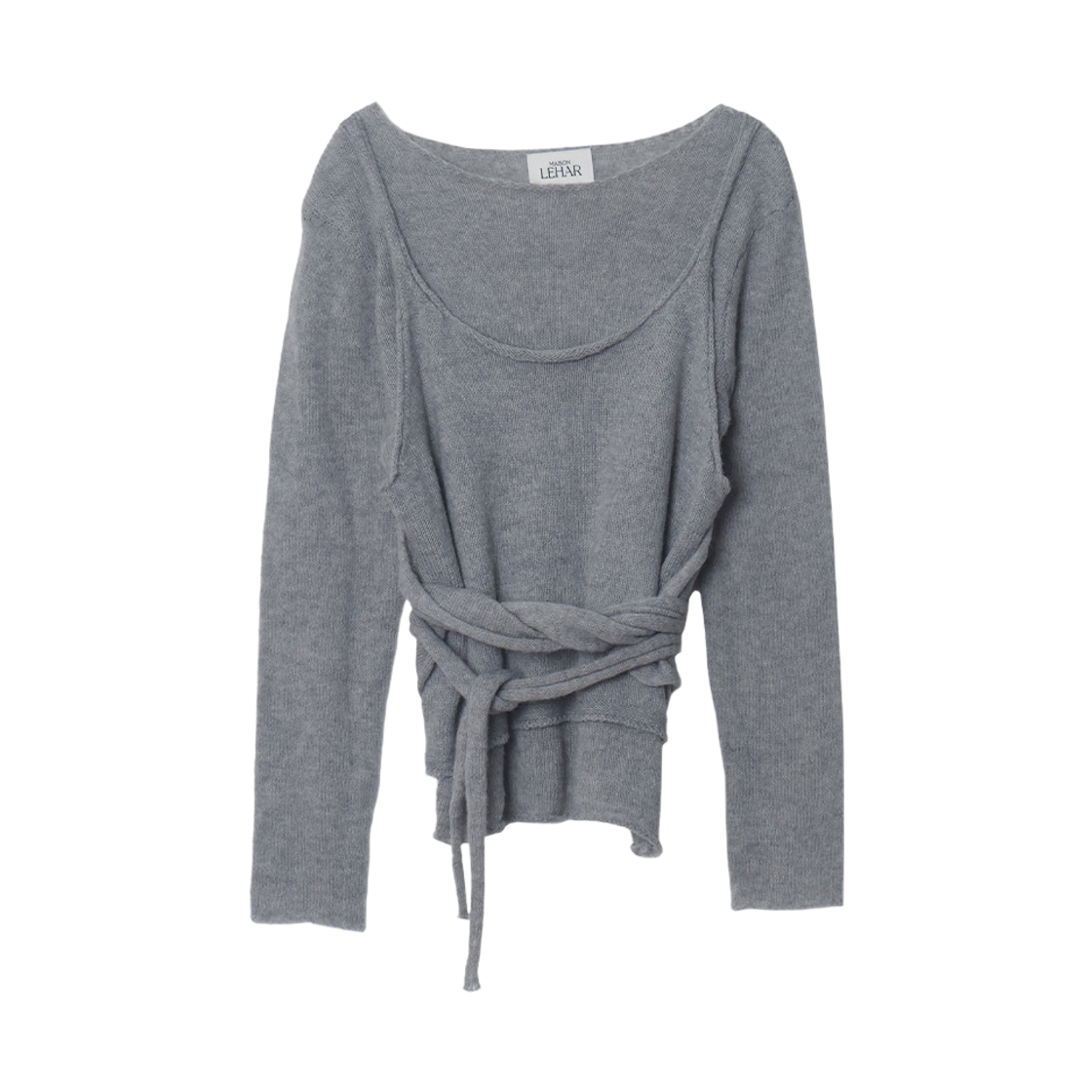 메종르하르 루미에 니트 SET (라운드니트+슬리브리스) 3color(maisonlehar Rumie Knit Set (Roundknit+sleeveless) 3color) - 2