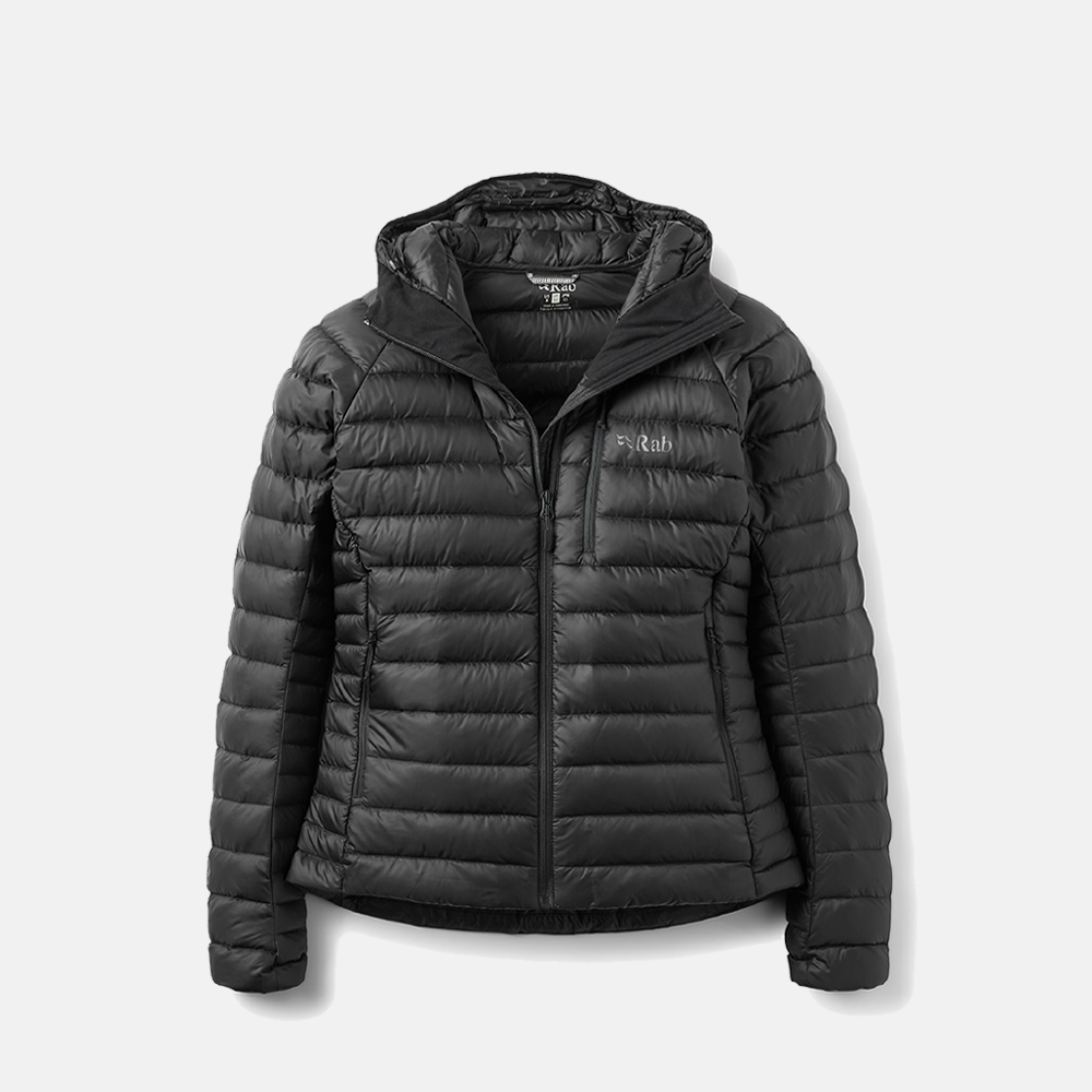 랩 마이크로라이트 알파인 후디 여 블랙(Rab Microlight Alpine Hoody W Black) - 2