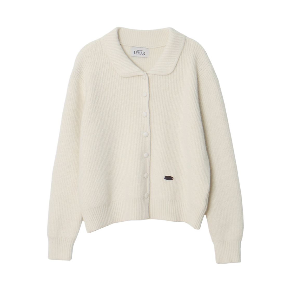 P0000TTW maisonlehar Claude Collar Knit Cardigan 2color