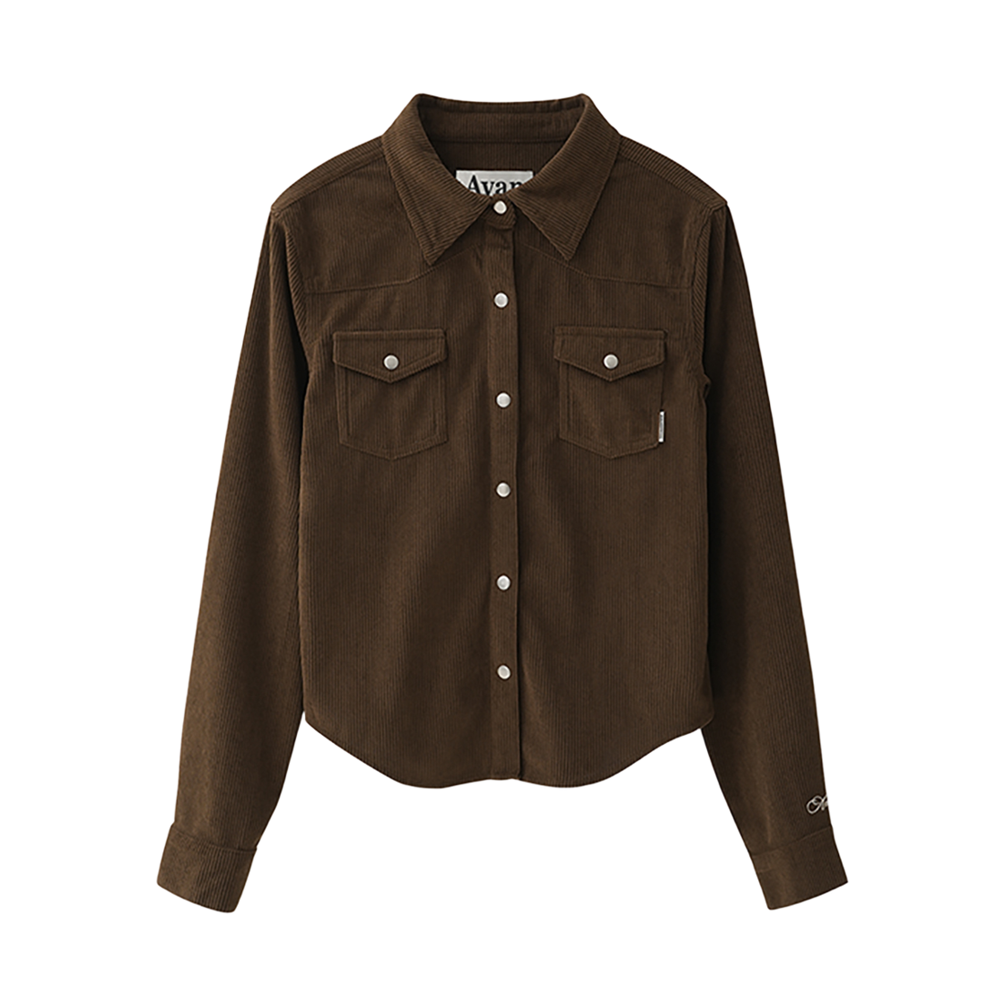어반드레스 하베스트 코듀로이 슬림핏 셔츠 브라운(AVANDRESS Harvest Coduroy Slim Fit Shirt BROWN)