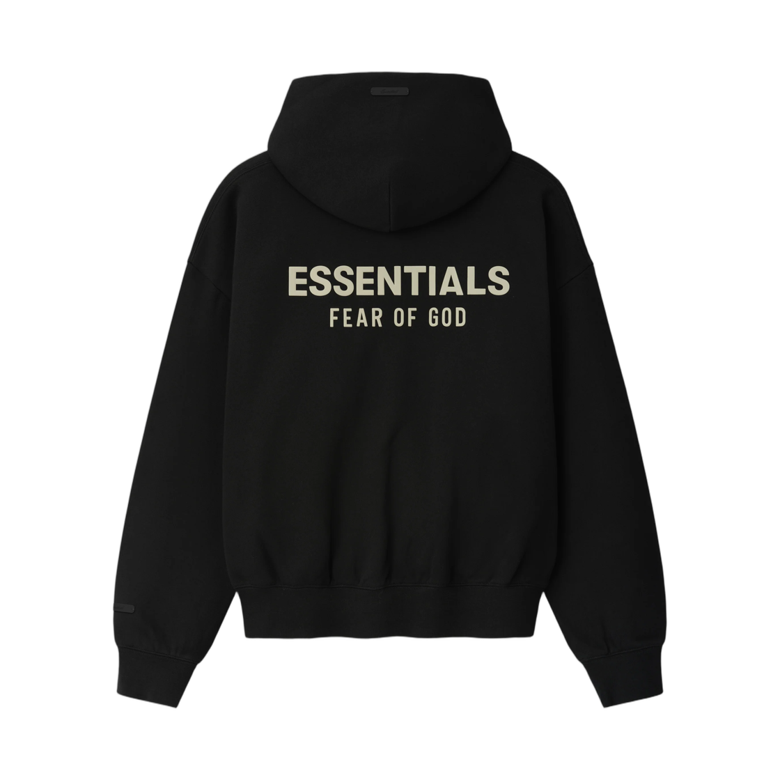 에센셜 클래식 집업 후드 블랙 - 26FW(Essentials Classic Zip-Up Hoodie Black - 26FW) - 2