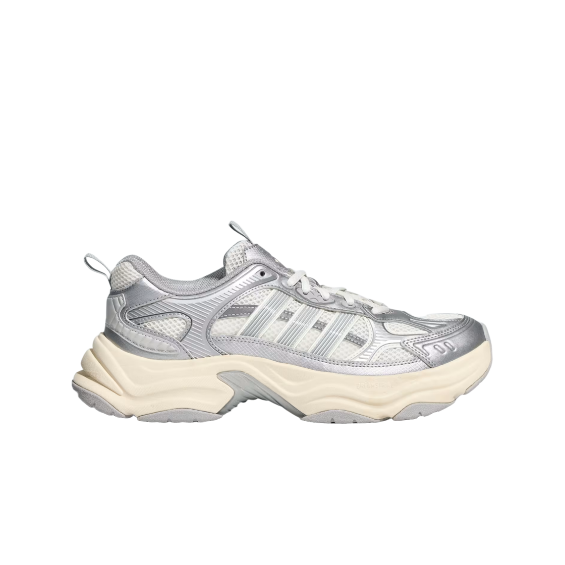 KK1781 (W) Adidas Fin Pulse Silver Metallic Grey Two