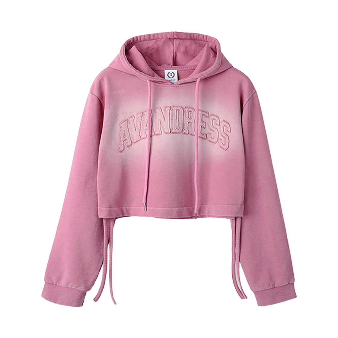 어반드레스 쉐도우 레터 후드티 핑크(AVANDRESS Shadow Letter Hoody PINK)