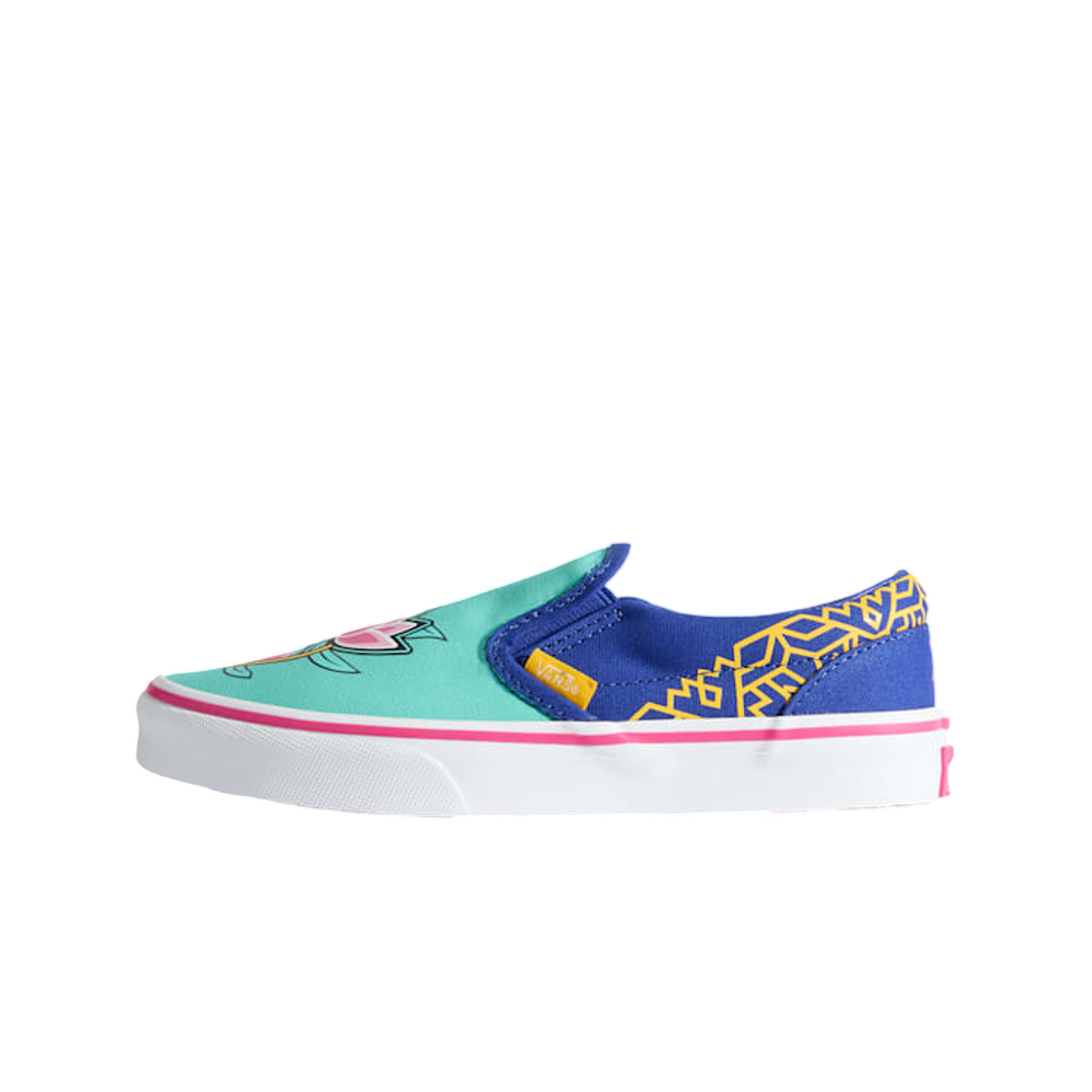VN000EECCJE (Kids) Vans x K-Pop Demon Hunters Classic Slip-On Zoey Blue