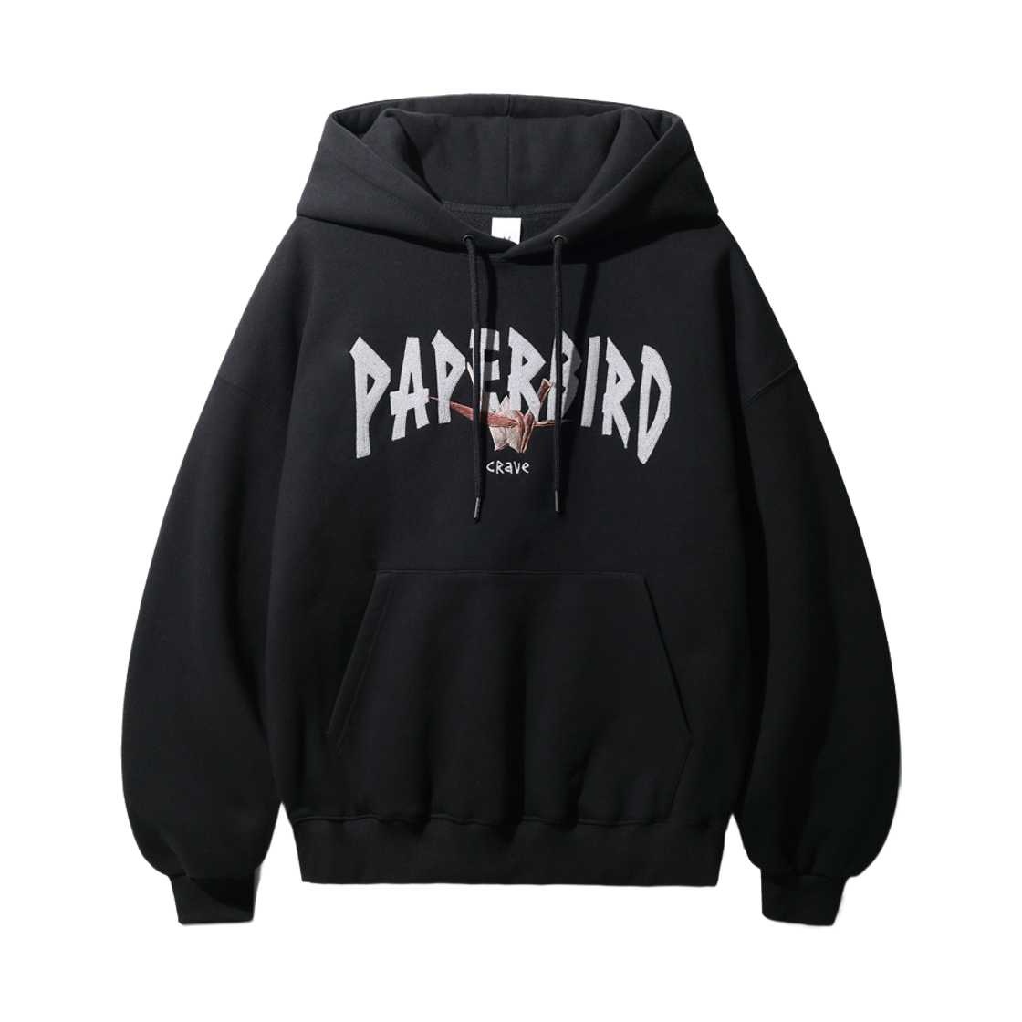 HHHD3542_black_29 TWN Paperbird Hoodie Black HHHD3542