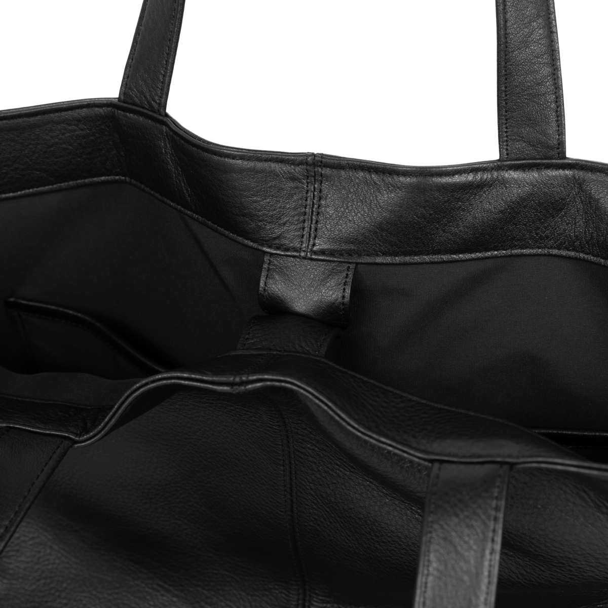 마지언타이틀 솔티백 레더 블랙(MAZIUNTITLED Sortie Bag Leather Black) - 3