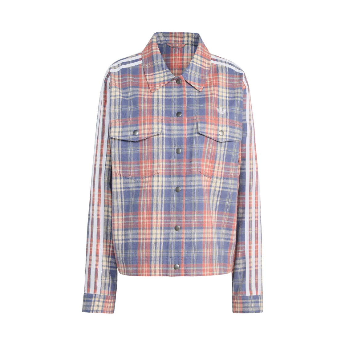 KC6277 (W) Adidas Originals Check Shirt Jacket Multicolor - US Sizing
