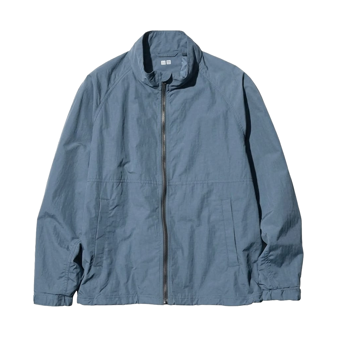 486167-68 Uniqlo Windproof Stand Blouson Blue