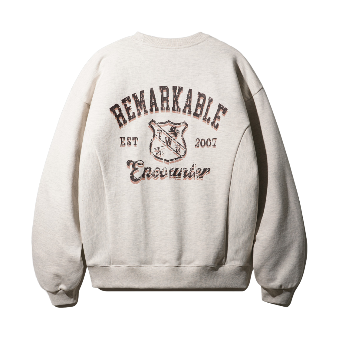HSMT3617_oatmeal_29 TWN Encounter Sweatshirts Oatmeal HSMT3617