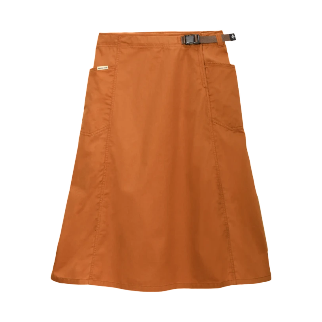 2105297 (W) Montbell Core Spun Long Skirt Brown