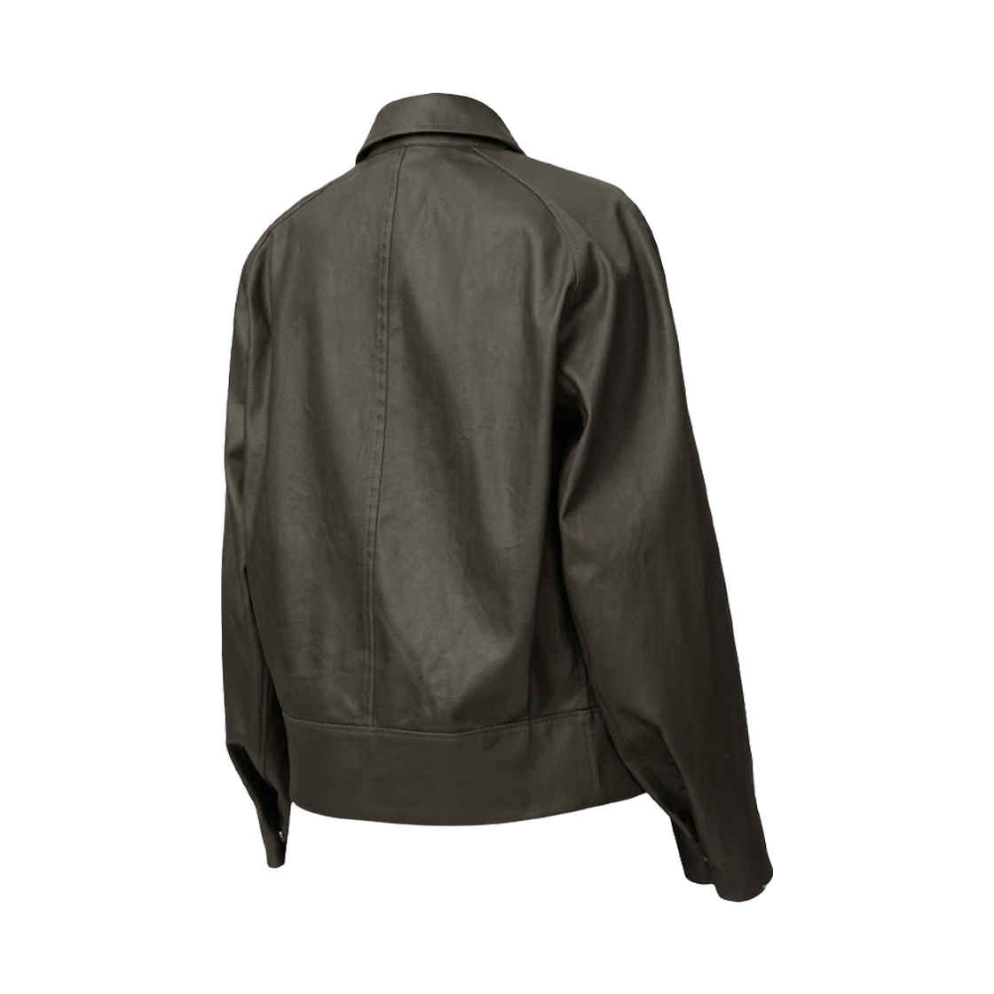 (W) 유니클로 U 코팅 블루종 다크 브라운((W) Uniqlo U Coating Blouson Dark Brown) - 2
