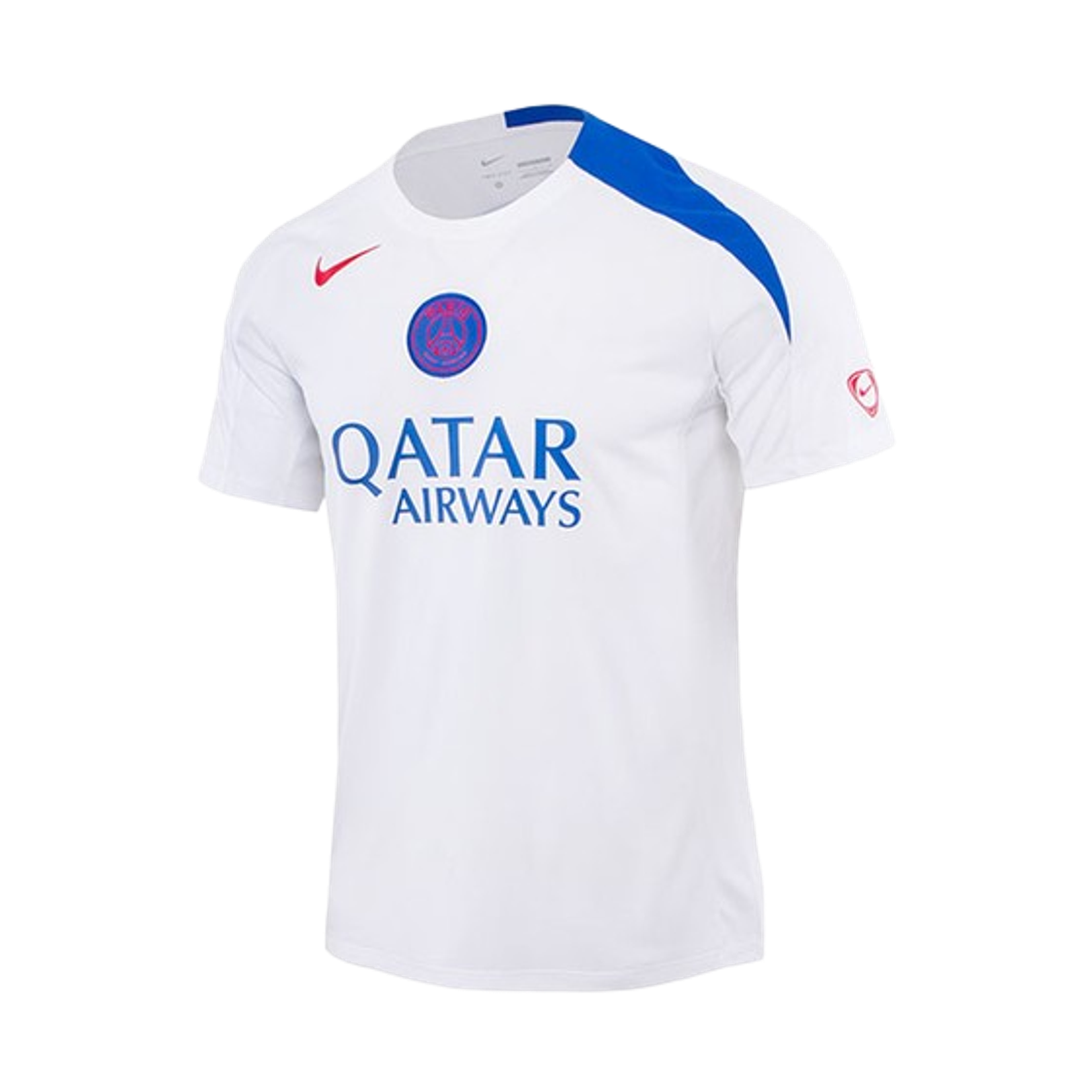 HM3345-101 Nike Paris Saint-Germain Strike Third Dri-Fit Total 90 Football Knit Top White Hyper Royal (HM3345-101) (Non Marking Ver.)