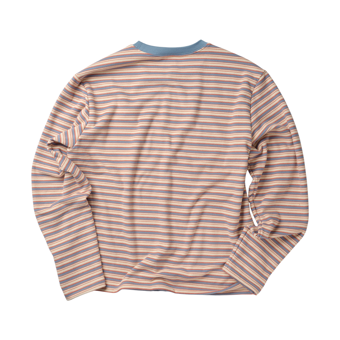 노디 멀티 스트라이프 플리스 롱슬리브 오렌지(NODI Multi Stripe Fleece Long Sleeve Orange) - 2