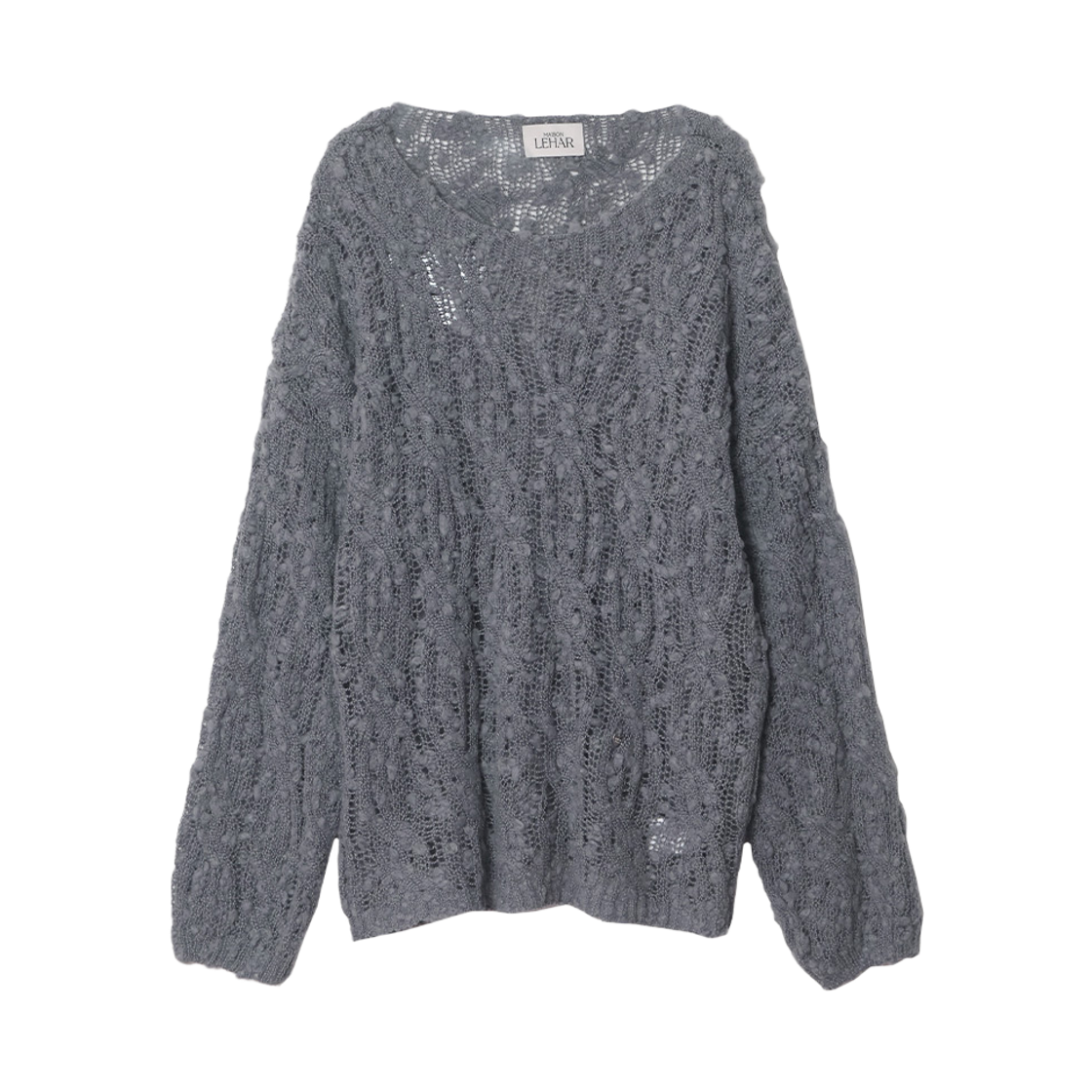 메종르하르 페이즈 부클 니트 2color(maisonlehar Phase Boucle Knit 2color)