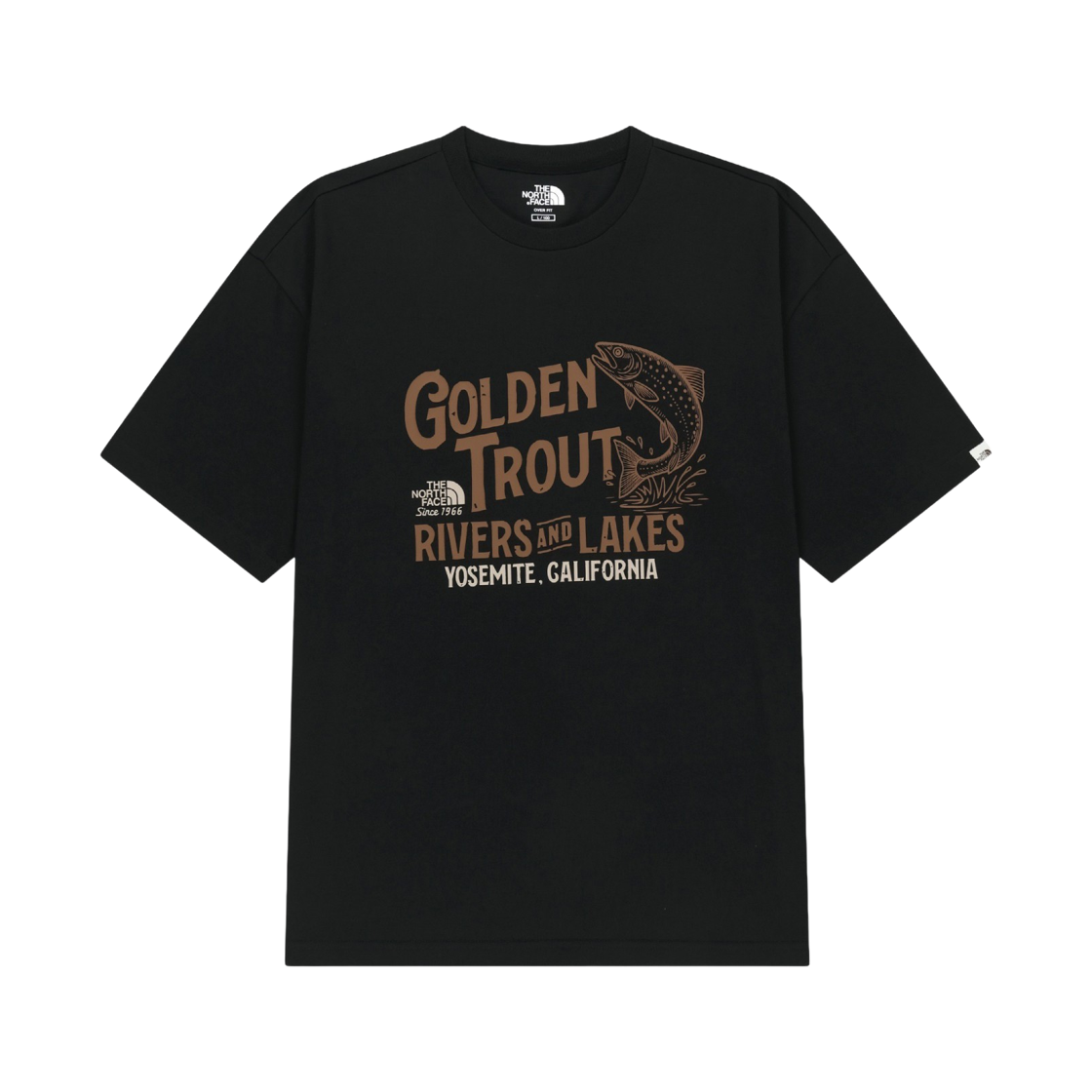 NT7US28K The North Face Lake S/S R/Tee BLK