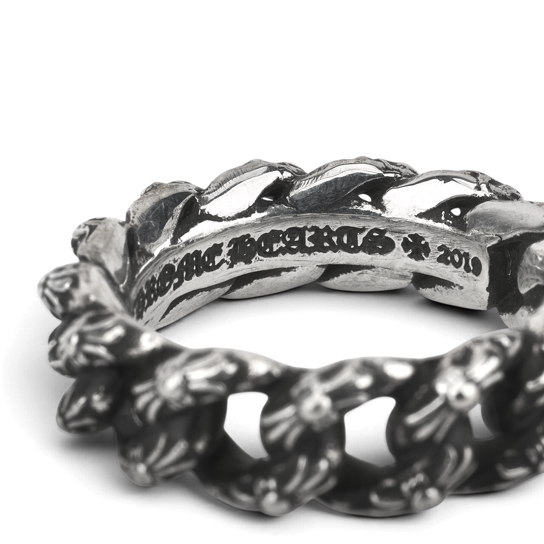 크롬하츠 엑스트라 팬시 스몰 링 실버(Chrome Hearts Extra Fancy Small Ring Silver) - 5