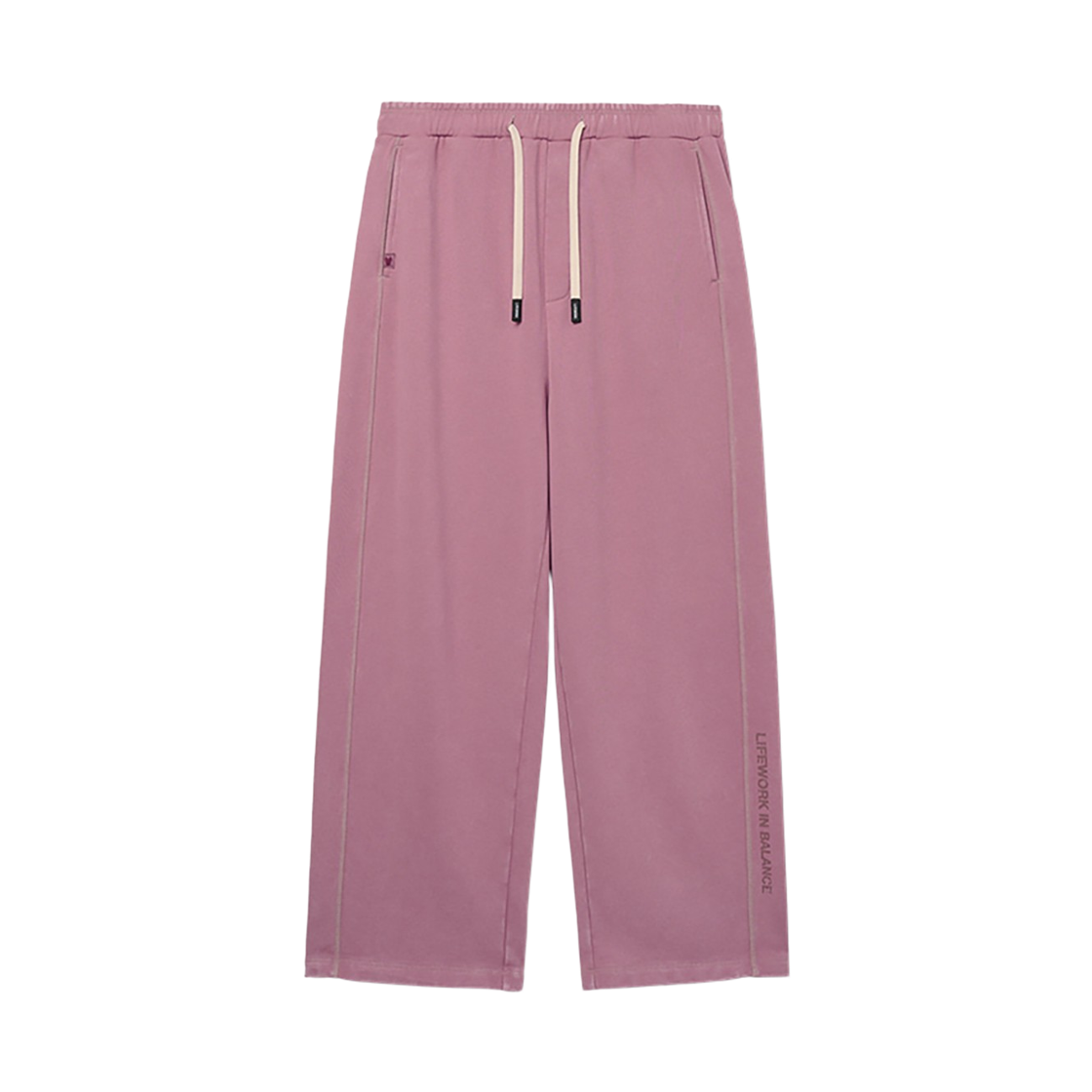 라이프워크 LW2 빈티지 스티치 크랙 로고 커브드 팬츠_LW263KL701(Lifework LW2 Vintage Stitch Crack Logo Curved Pants_LW263KL701) - 3