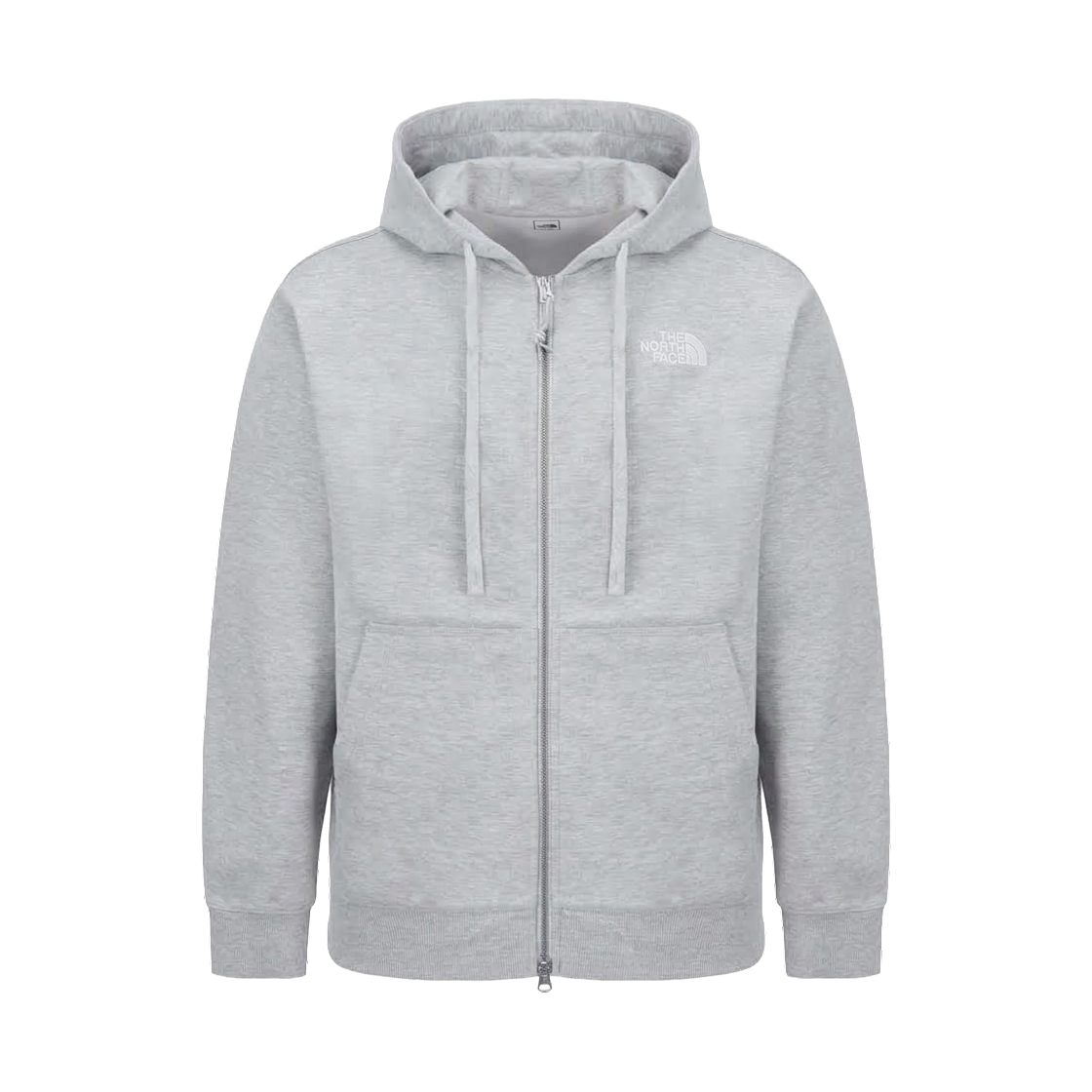 NJ5JS52A The North Face Core Hood Zip-Up Melange Grey - 26FW