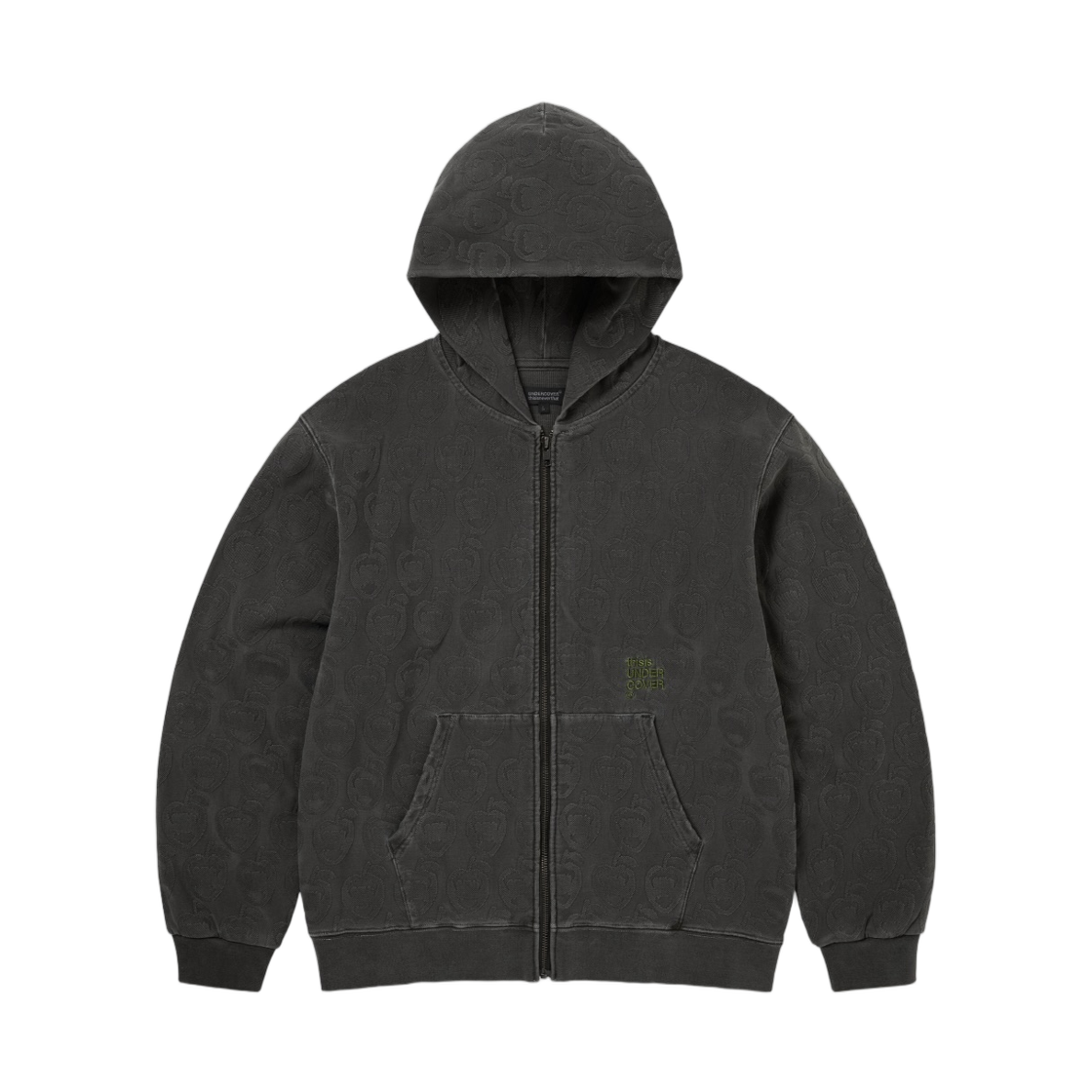 - Thisisneverthat x Undercover Zip Up Hoodie Black