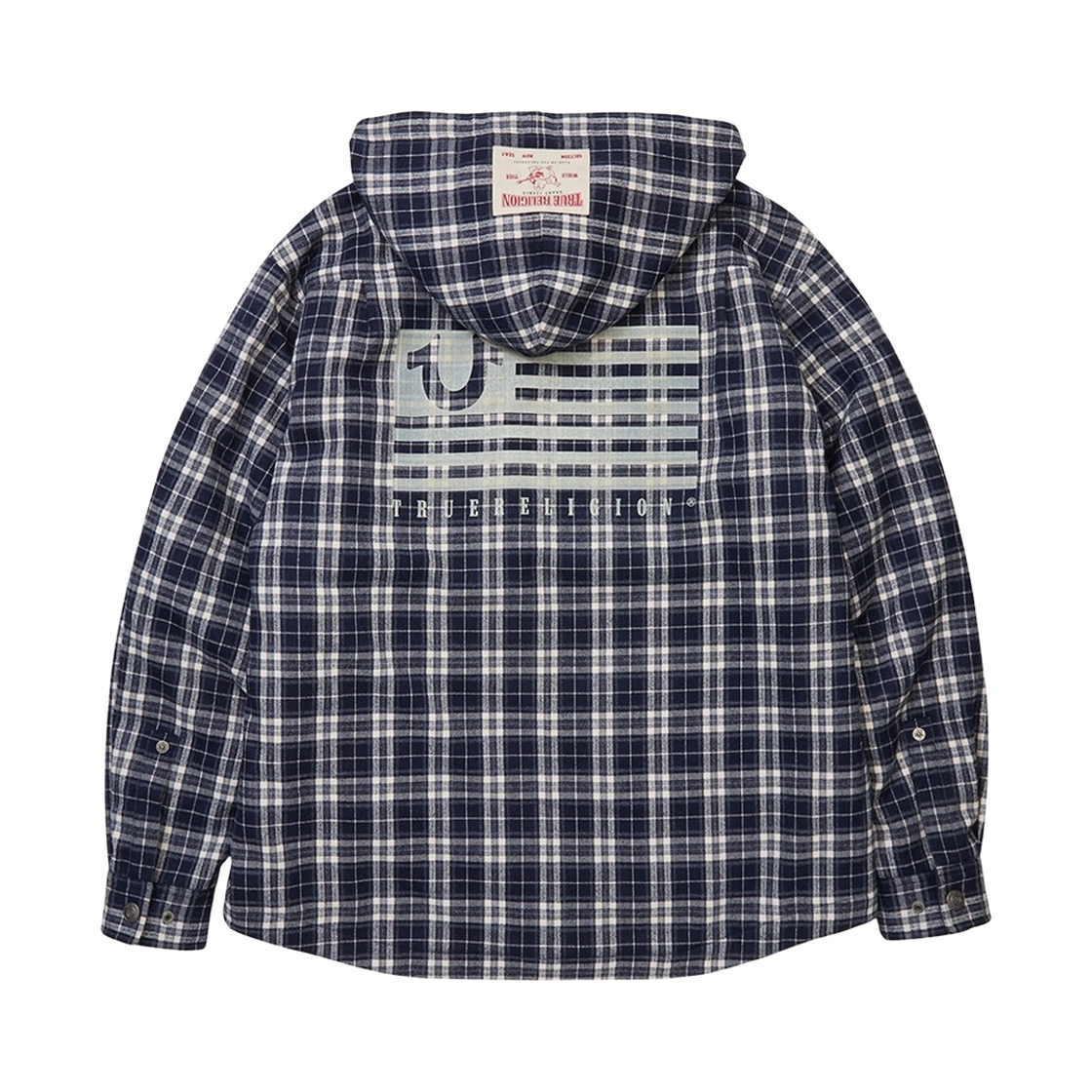 트루릴리젼 글로리어스 패디드 셔츠 자켓 - 블루(True Religion Glorious Padded Shirt Jacket - Blue) - 2