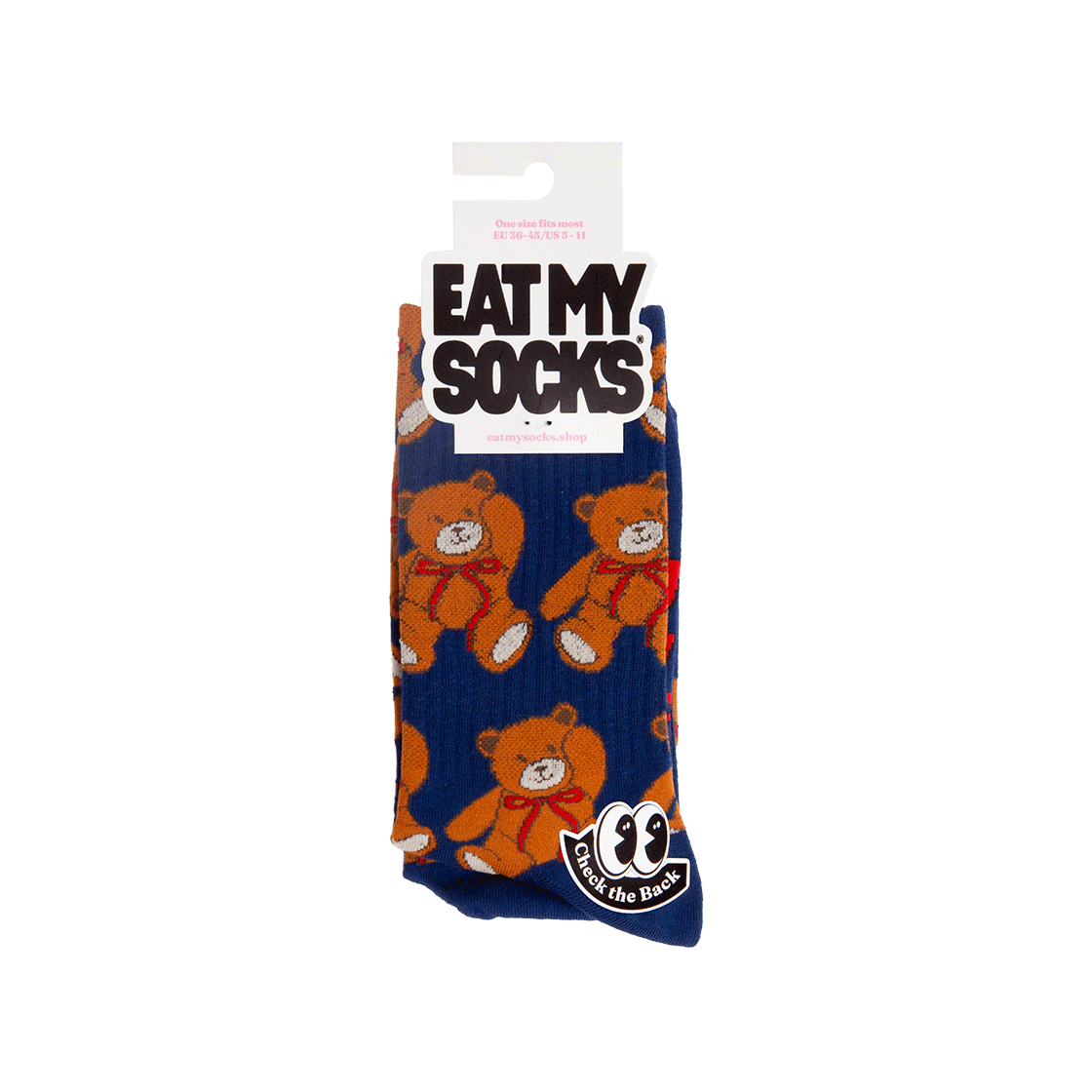 Flat Pack Teddy Classic Eat My Socks Flat Teddy Classic