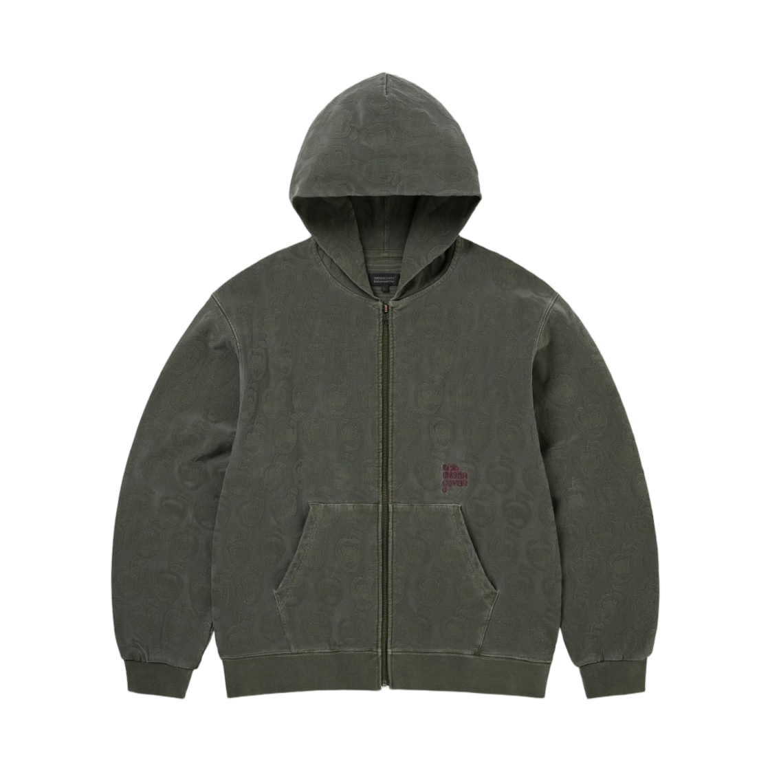 - Thisisneverthat x Undercover Zip Up Hoodie Khaki